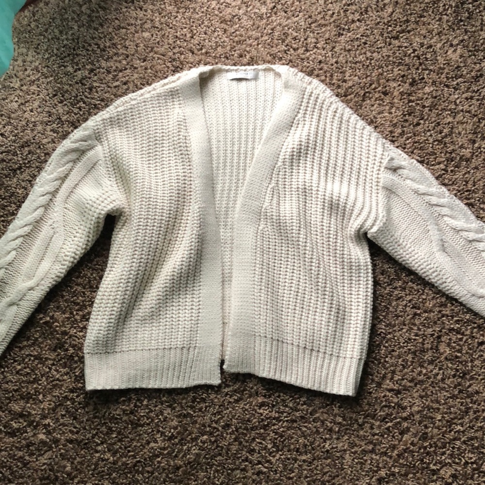 Forever 21 cream sweater